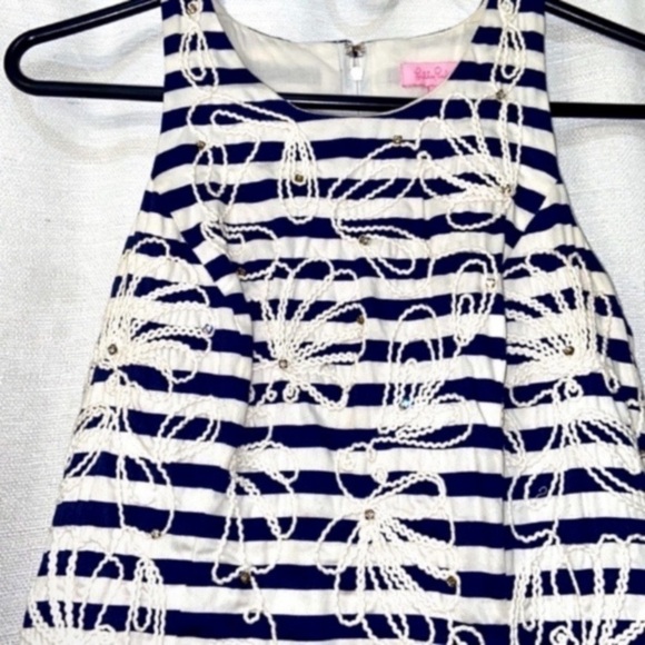 Lilly Pulitzer Pearl Dress In Cording We Will Go | Size 0 - Picture 2 of 7